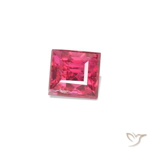 Espinélio rosa avermelhado Natural 0.29ct, baguete, VS