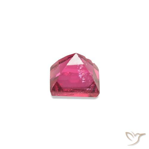 Espinélio rosa avermelhado Natural 0.29ct, baguete, VS