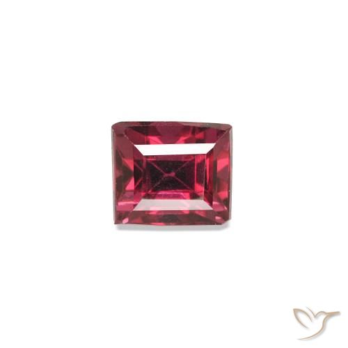 Espinélio Vermelho Carmesim Profundo Natural 0.37ct, baguete, VVS
