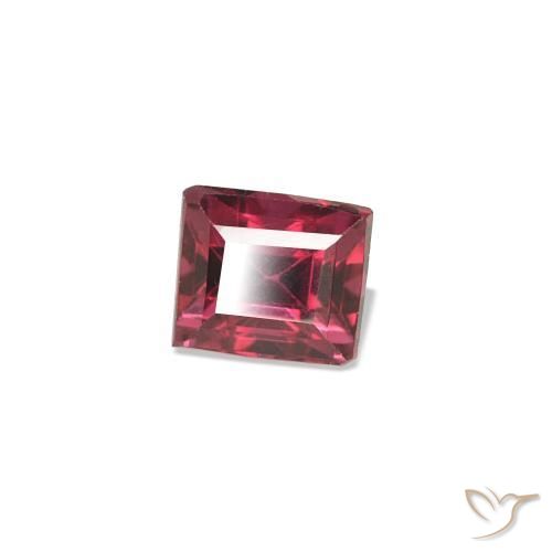 Espinélio Vermelho Carmesim Profundo Natural 0.37ct, baguete, VVS