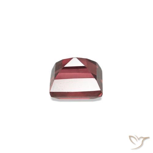 Espinélio Vermelho escuro Natural 0.36ct, baguete, VVS-VS
