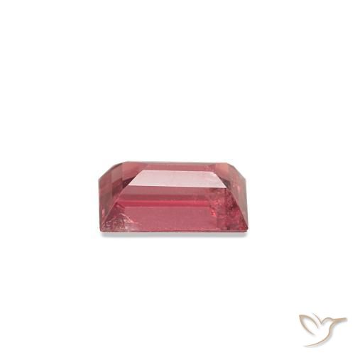Espinélio Rosa choque profundo Natural 0.24ct, baguete, VS-SI