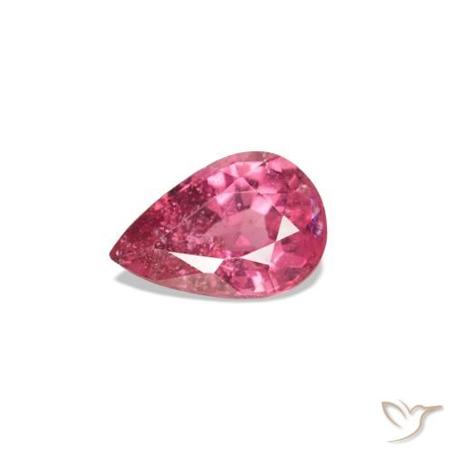 Espinélio rosa médio Natural 0.28ct, Formato de pêra, VS-SI