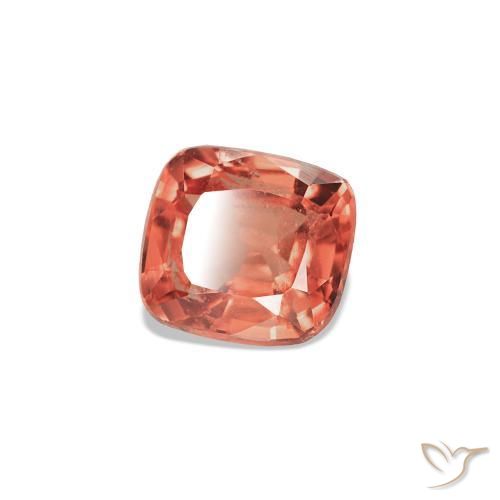 Espinélio vermelho médio Natural 0.56ct, Almofada, VS