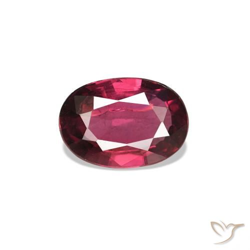 0.59ct Vermelho escuro Espinélio, oval, VS