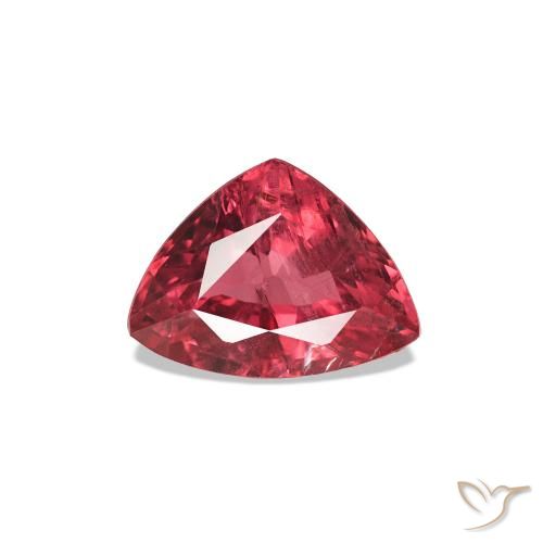 Espinélio Rosa Intenso Natural 0.89ct, Trilhão, VS-SI