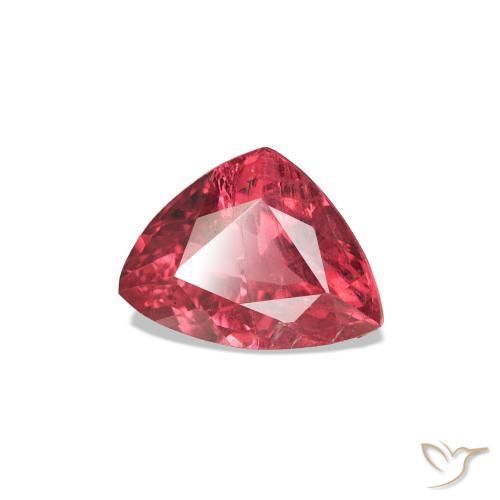 Espinélio Rosa Intenso Natural 0.89ct, Trilhão, VS-SI