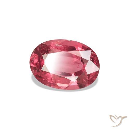 Espinélio vermelho médio Natural 0.62ct, Corte Oval, VS-SI