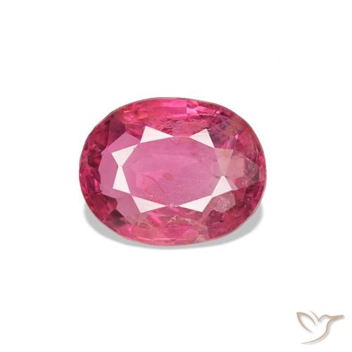 Espinélio Magenta Rosa Natural 0.97ct, Corte Oval, VS-SI