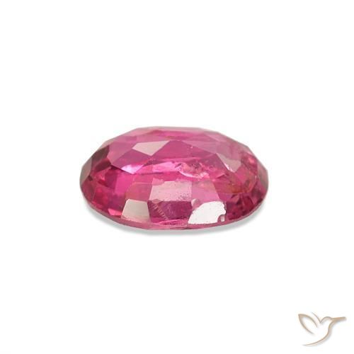 Espinélio Magenta Rosa Natural 0.97ct, Corte Oval, VS-SI