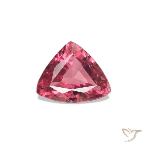 0.48ct rosa médio Espinélio Pedras Preciosas, Trilhão, VS-SI
