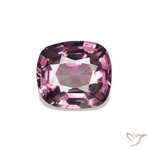 Espinélio Medium Dark-Purple Natural 0.90ct, Almofada cortada, VS