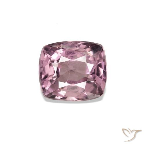 Espinélio Roxo rosado Natural 0.76ct, Almofada cortada, VS