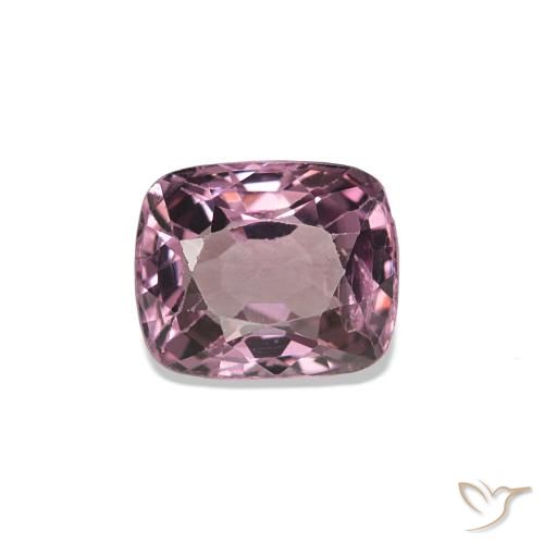 Espinélio rosa médio Natural 1.30ct, Almofada cortada, VS