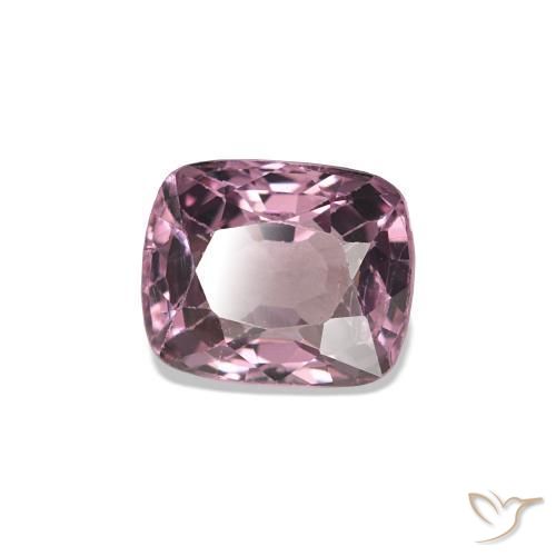 Espinélio rosa médio Natural 1.30ct, Almofada cortada, VS