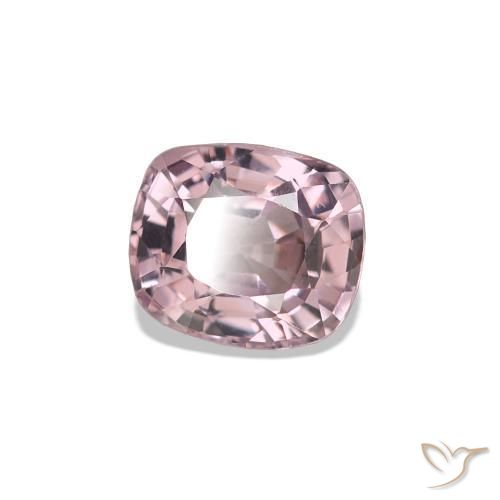 Espinélio Rosa acinzentado Natural 1.16ct, Almofada cortada, VS