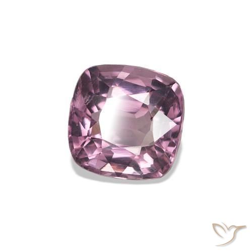 Espinélio rosa médio Natural 1.09ct, Almofada cortada, VS