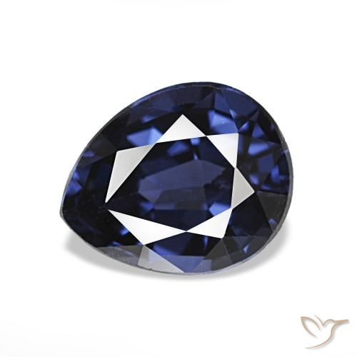 1.78ct Azul-marinho Espinélio, Formato de pêra, VVS