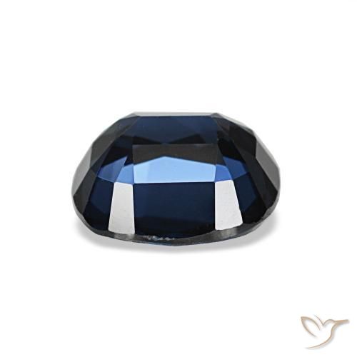 Espinélio Noite azul Natural 2.01ct, Almofada cortada, VVS