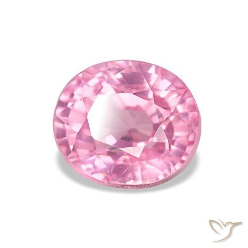 Espinélio Rosa quente Natural 2.02ct, Corte Oval, VS