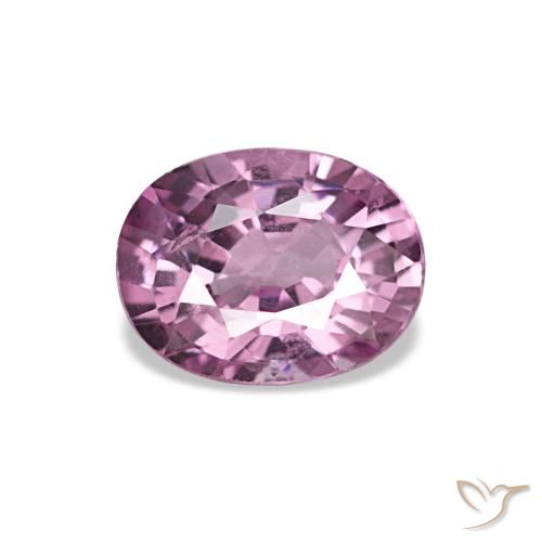 Espinélio Medium Light-Purple Natural 1.03ct, Corte Oval, VVS-VS