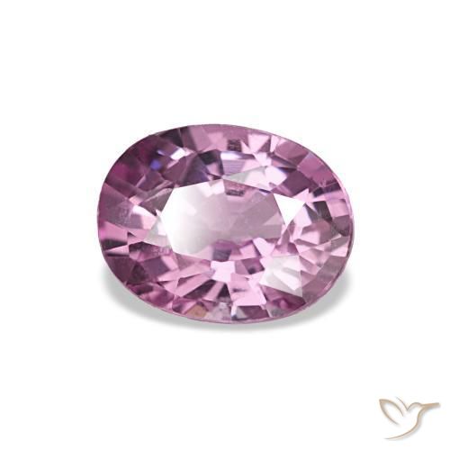 Espinélio Medium Light-Purple Natural 1.03ct, Corte Oval, VVS-VS