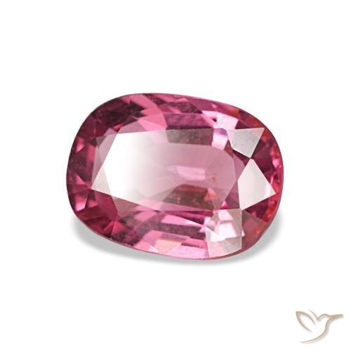 Espinélio Rosa escuro Natural 1.20ct, Almofada cortada, VVS-VS