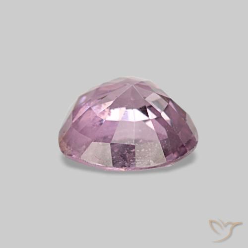 Espinélio rosa natural 0,86ct, formato de coração, VS