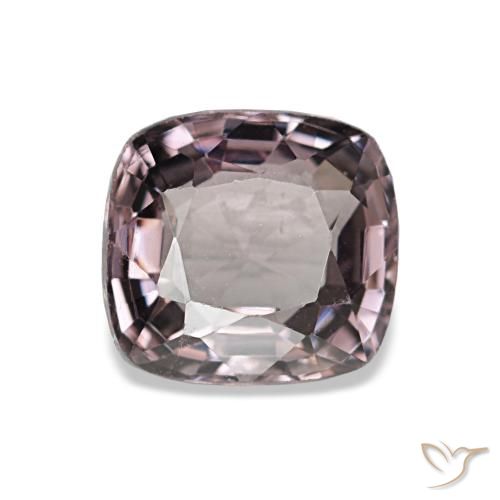 Espinélio roxo natural 1,04ct, almofada cortada, VVS-VS