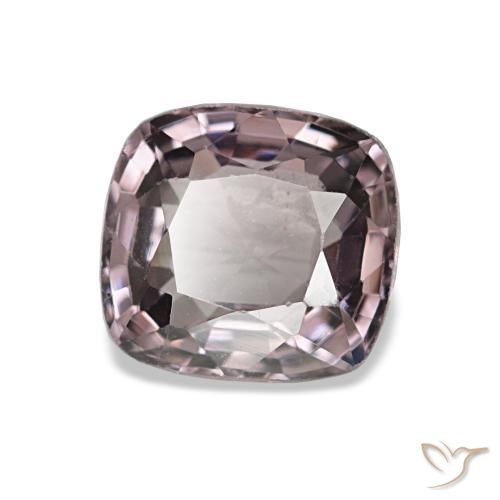 Espinélio roxo natural 1,04ct, almofada cortada, VVS-VS