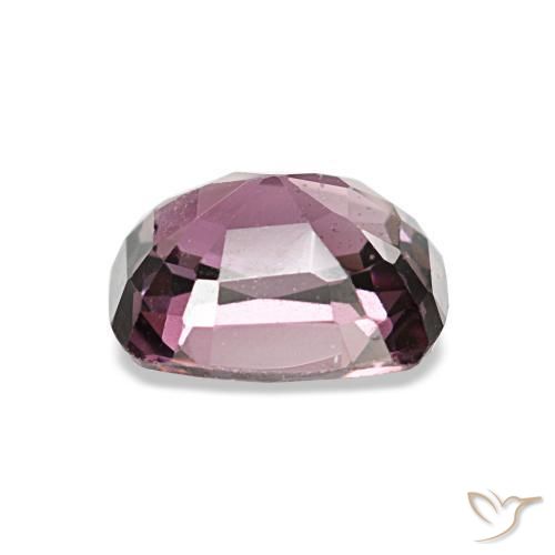Espinélio roxo natural 1,28ct, almofada cortada, VVS-VS
