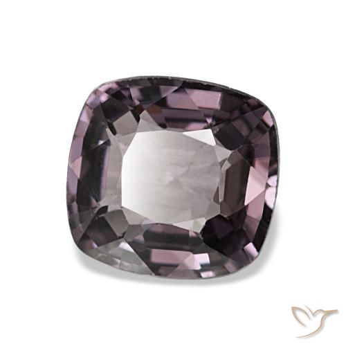 Espinélio roxo natural 1,25ct, almofada cortada, VVS-VS
