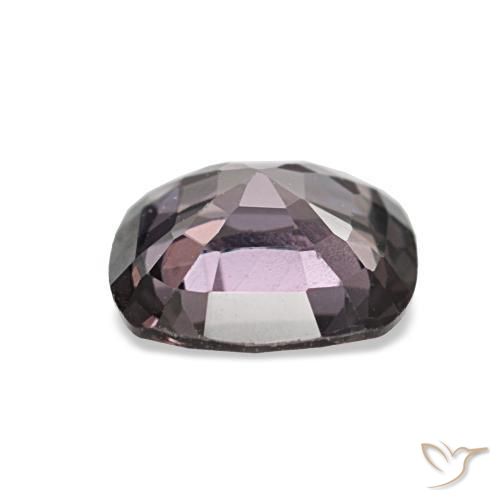 Espinélio roxo natural 1,25ct, almofada cortada, VVS-VS
