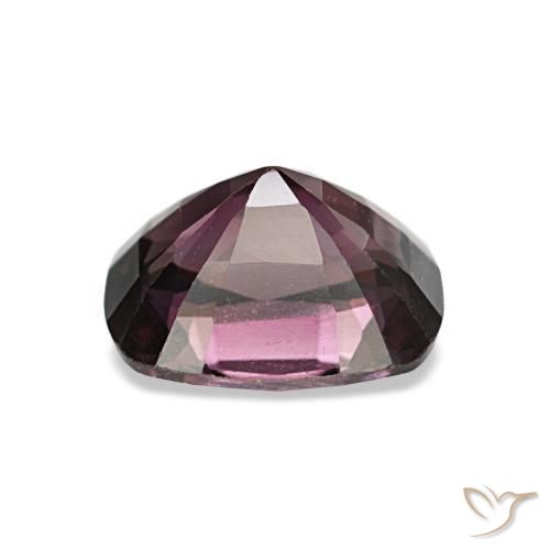 Espinélio roxo natural 1,49ct, almofada cortada, VVS-VS