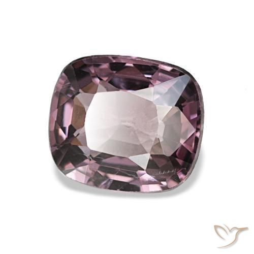 Espinélio roxo natural 1,10ct, almofada cortada, VVS-VS