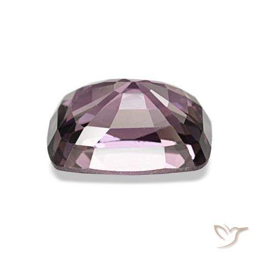 Espinélio roxo natural 1,38ct, almofada cortada, VVS-VS