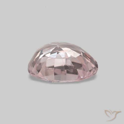 Espinélio rosa natural 0,71ct, formato de coração, VVS-VS