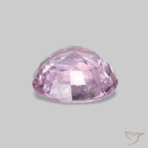 Espinélio roxo natural 0,92ct, formato de coração, VS-SI