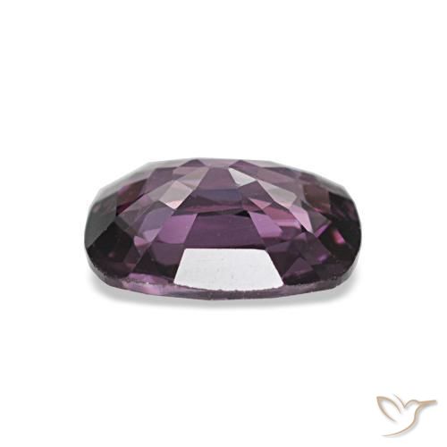 Espinélio roxo natural 1,02ct, almofada cortada, VVS-VS