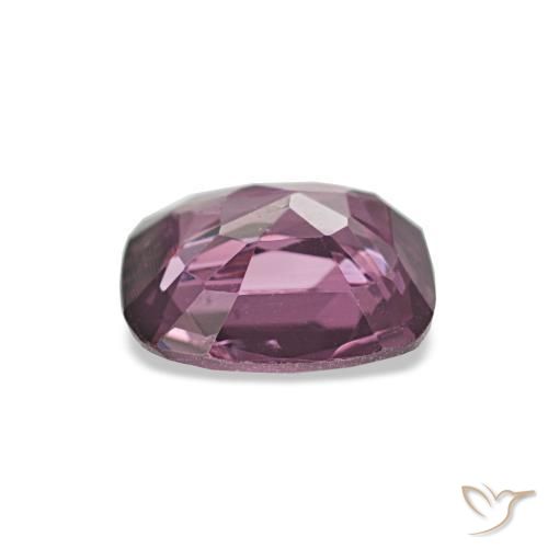 Espinélio roxo natural 0,95ct, almofada cortada, VVS-VS