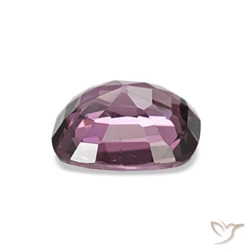 Espinélio roxo natural 1,06ct, almofada cortada, VVS-VS