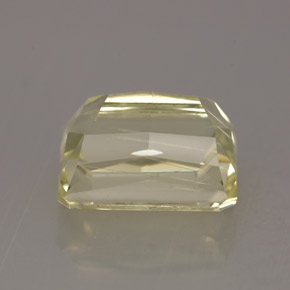 Spodumene Luz amarela Natural 4.83ct, Corte Esmeralda, VS