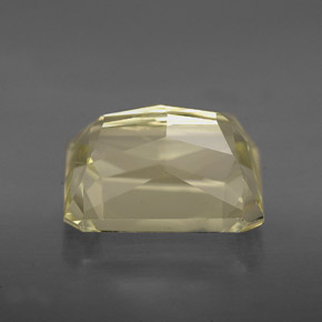 Espodumênio amarelo natural 5,90ct, corte esmeralda, VS