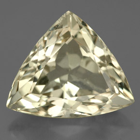 Spodumene Luz amarela Natural 8.31ct, Trilhão, VS-SI