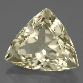Spodumene Luz amarela Natural 8.31ct, Trilhão, VS-SI