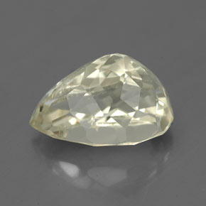 Spodumene Amarelo Natural 5.02ct, Formato de pêra, SI