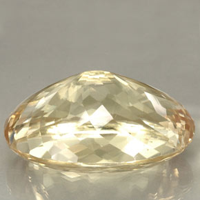 Spodumene Champanhe rosa claro Natural 81.35ct, Corte Oval, VS