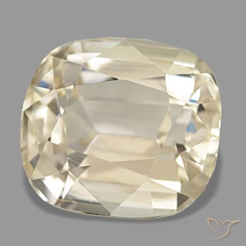 Espodumênio dourado natural 5,05ct, almofada cortada, VVS-VS