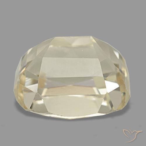 Espodumênio dourado natural 5,05ct, almofada cortada, VVS-VS