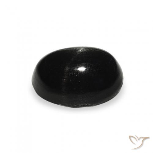 Diopsídio Estelar Preto Natural 1.72ct, oval, Opaco